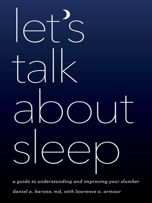 cover image of Let's Talk about Sleep
